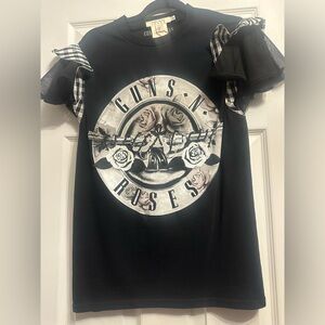 Alice & Olivia Genae Tiered Ruffle T-Shirt